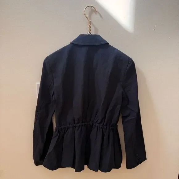 Ulla Johnson Talie Blazer in Midnight Size XS Retail $790 - Picture 10 of 10